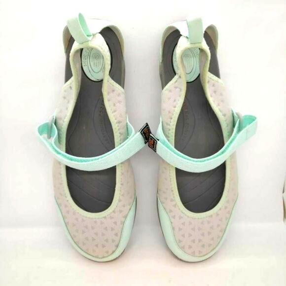 Teva Northwater Gore Strap Slip On Sandals Womens Size 10 Blue Grey Teva Shoes - Picture 6 of 8